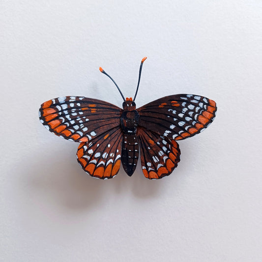 “Baltimore Checkerspot” in "Making Matters" Invitational Group Show at Peters Valley School of Craft